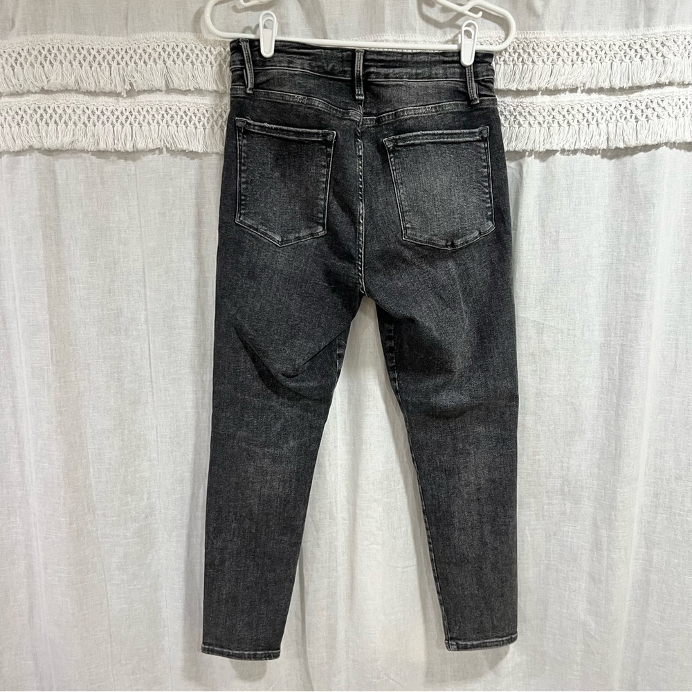 Frame Le One Skinny Dark Gray Wash - Size 30 (2) - Picture 5 of 8
